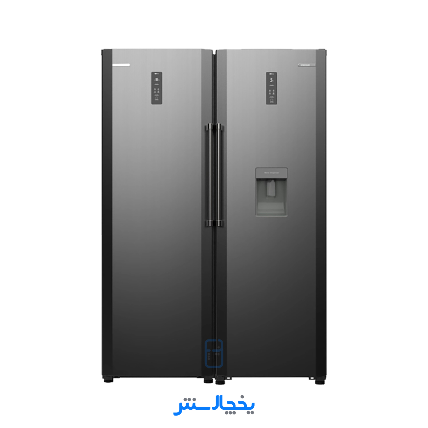 یخچال فریزر دوقلو امرسان 15 فوت مدل R15H-F15H-T01 تیتانیوم