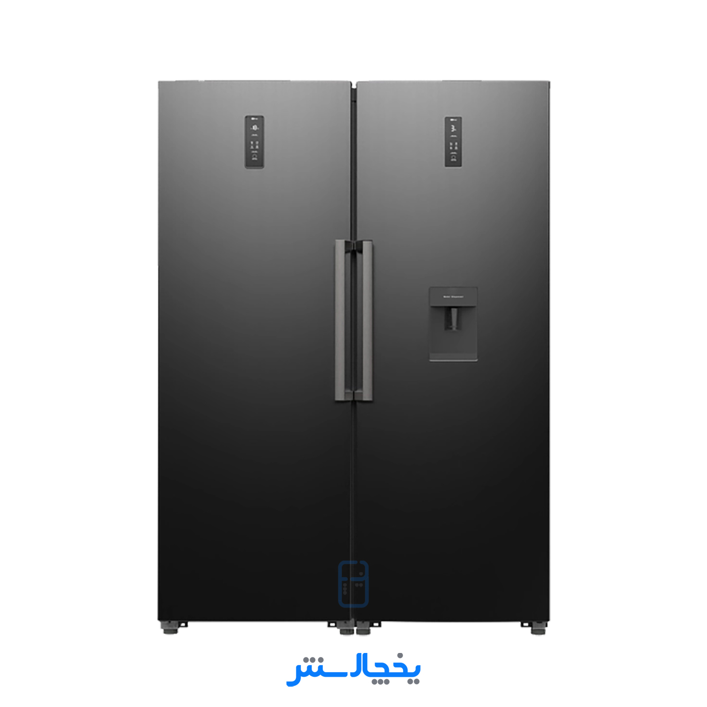 یخچال فریزر دوقلو امرسان 20 فوت کندانسور مخفی مدل R20H-F20H-KS01 طوسی
