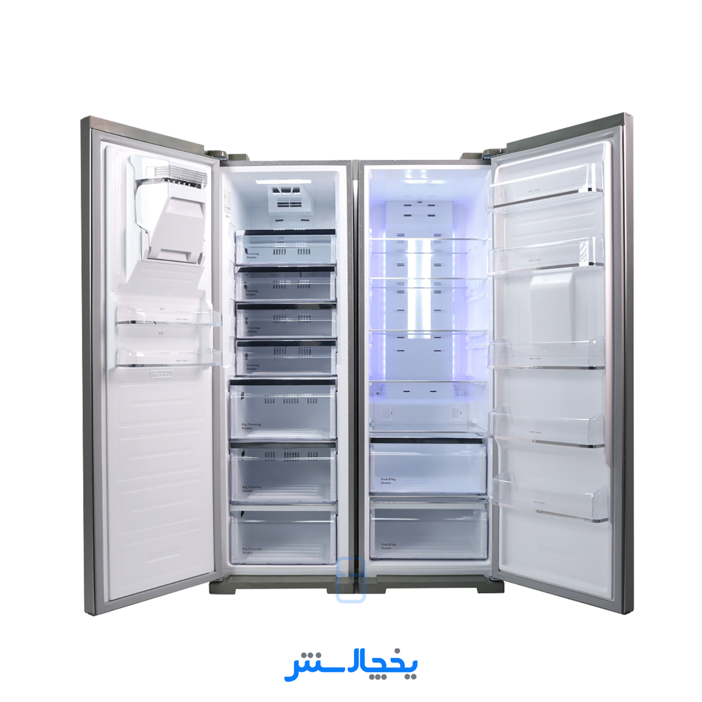 یخچال فریزر دوقلو الکترواستیل مدل کوآلیتی ES21 سفید