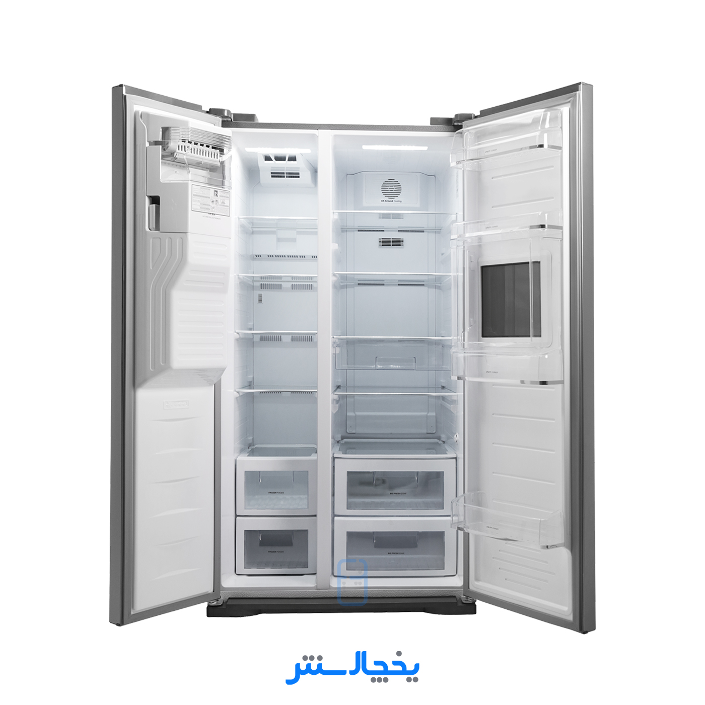 یخچال فریزر ساید بای ساید الکترواستیل مدل اینفینیتی ES52 سفید