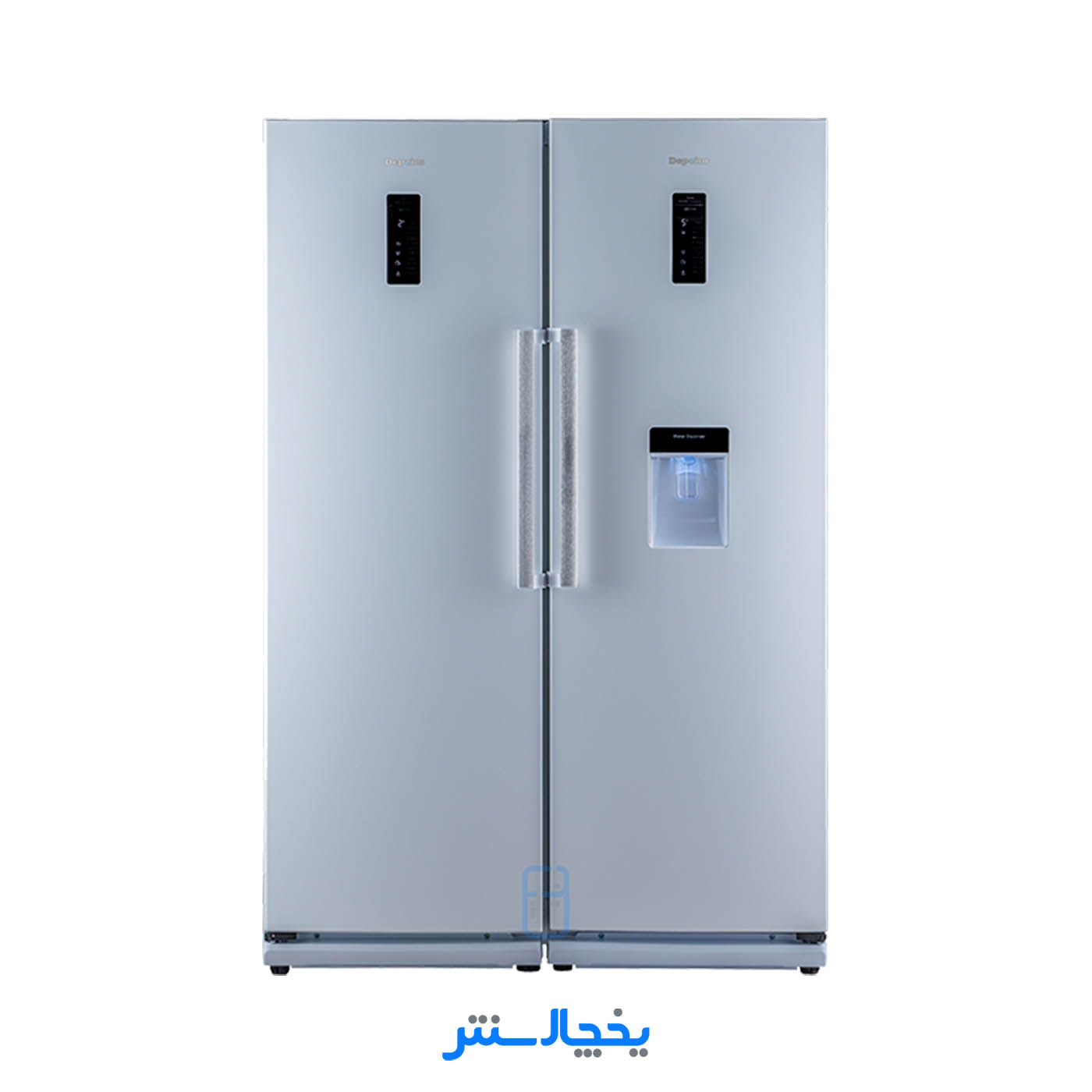 یخچال فریزر دوقلو دیپوینت مدل D4-W سفید